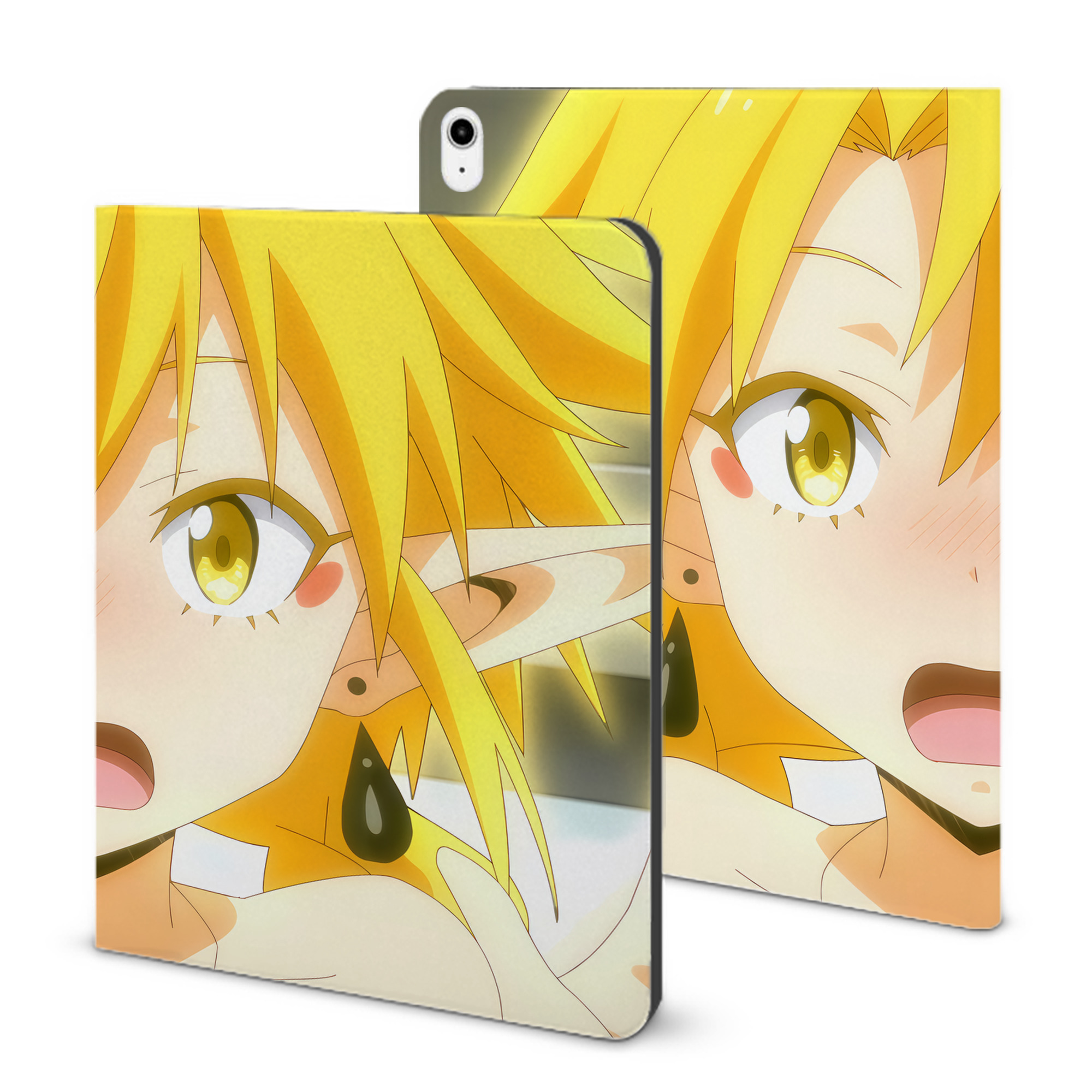 （画像用） 転スラ Regarding Reincarnated to Slime IPadケース ペンホルダー付き ブックスタイルデザイン